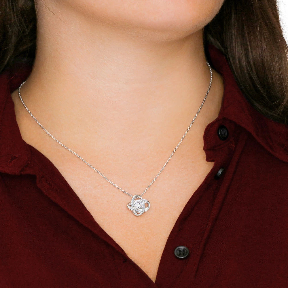 "To My Mom" - Love Knot Necklace | Like A Second Mom