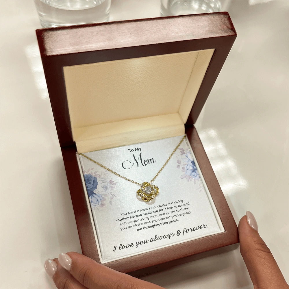 To My Mom - Love Knot Necklace | Endless Love