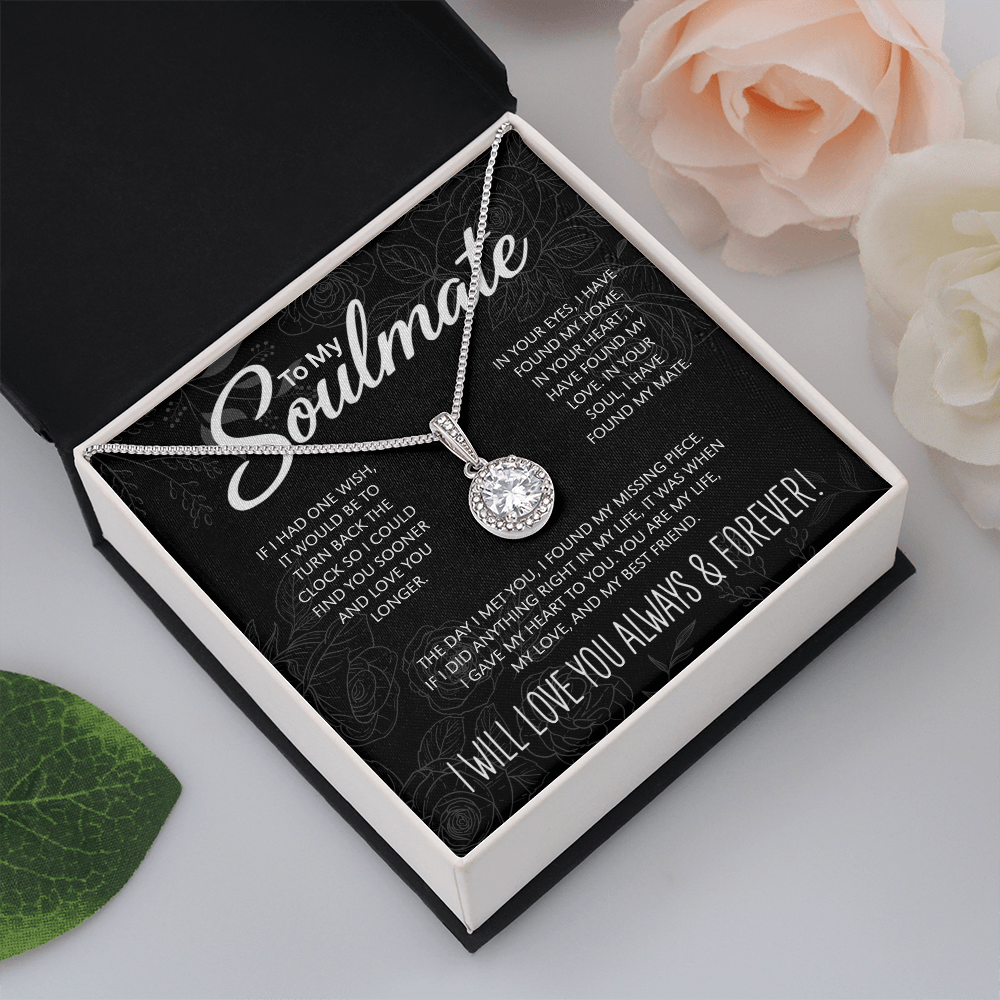 "To My Soulmate" - Eternal Hope Necklace | A Timeless Gift for Your Forever Person