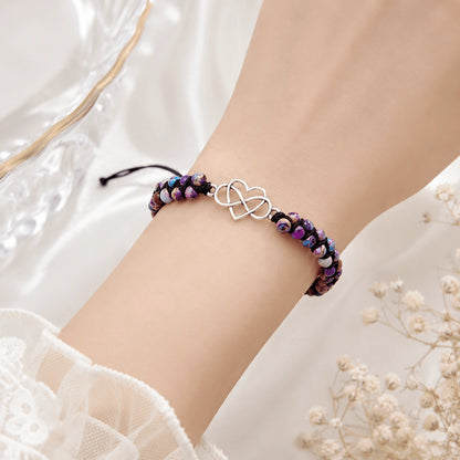 "To My Granddaughter" - Eternal Love Bracelet Gift Set | Piece Of My Heart