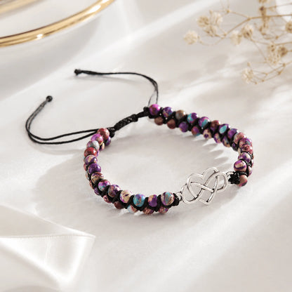 "To My Granddaughter" - Eternal Love Bracelet Gift Set | Piece Of My Heart