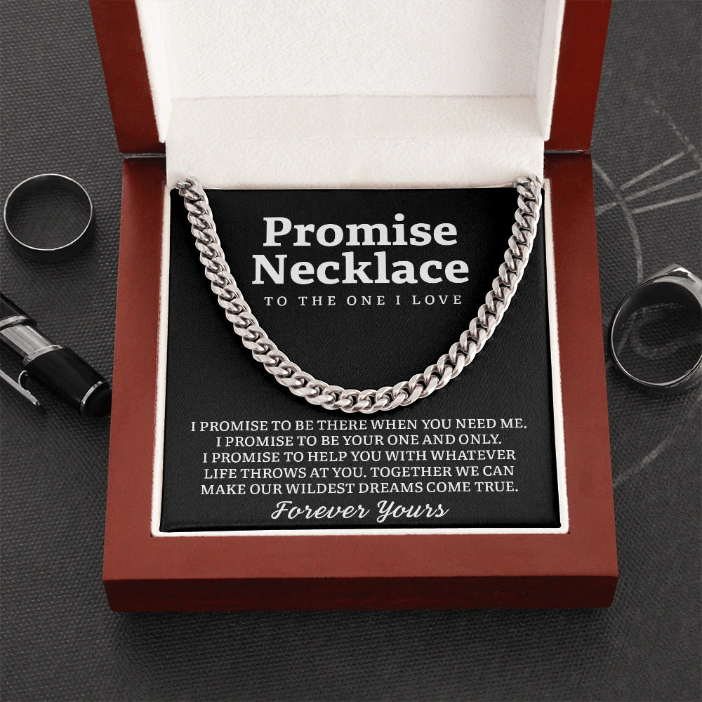 "To The One I Love" - Cuban Link Chain Necklace | Forever Yours
