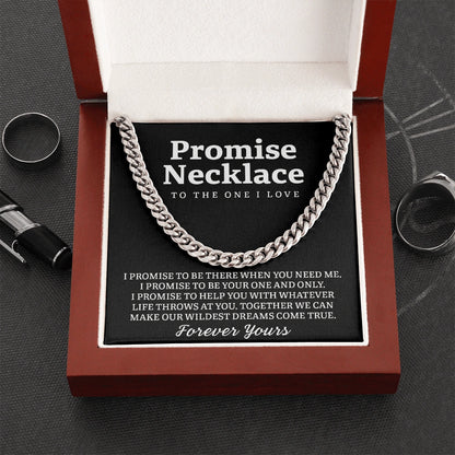 "To The One I Love" - Cuban Link Chain Necklace | Forever Yours