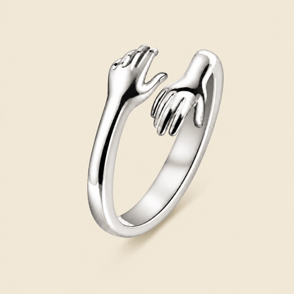 Couple's Hug Rings - Matching Set of 2