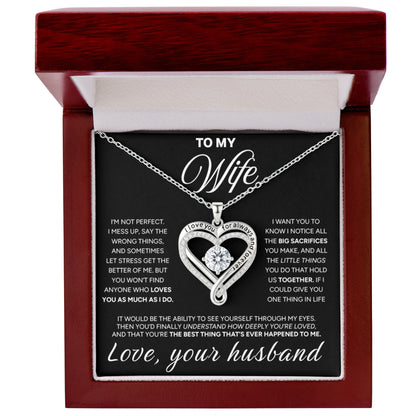 "To My Wife" - Love You Always Necklace | My Greatest Love