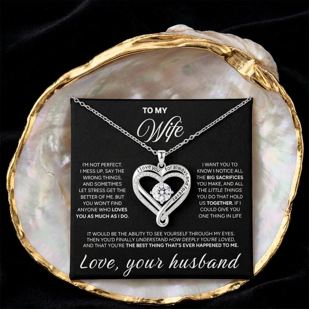 "To My Wife" - Love You Always Necklace | My Greatest Love