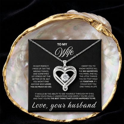 "To My Wife" - Love You Always Necklace | My Greatest Love