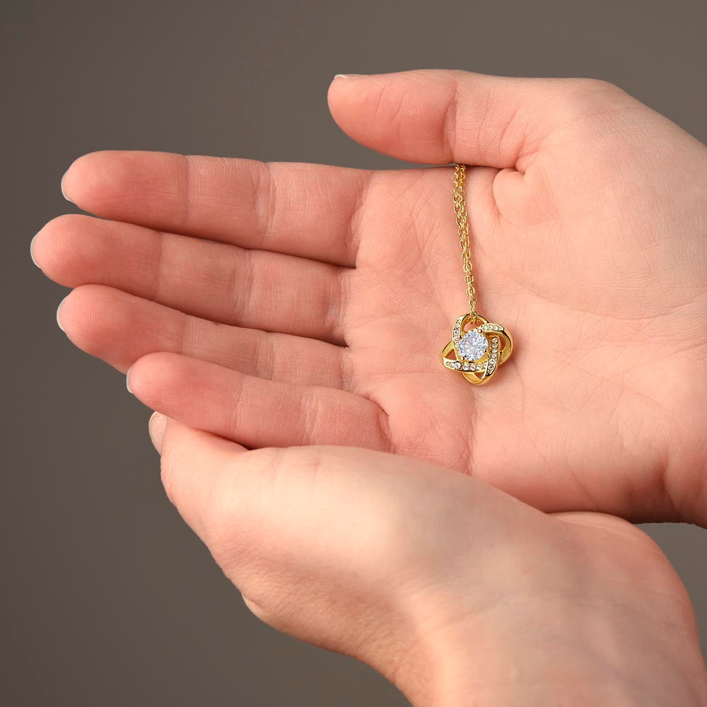 "To My Granddaughter" - Love Knot Necklace | Love Always With Her