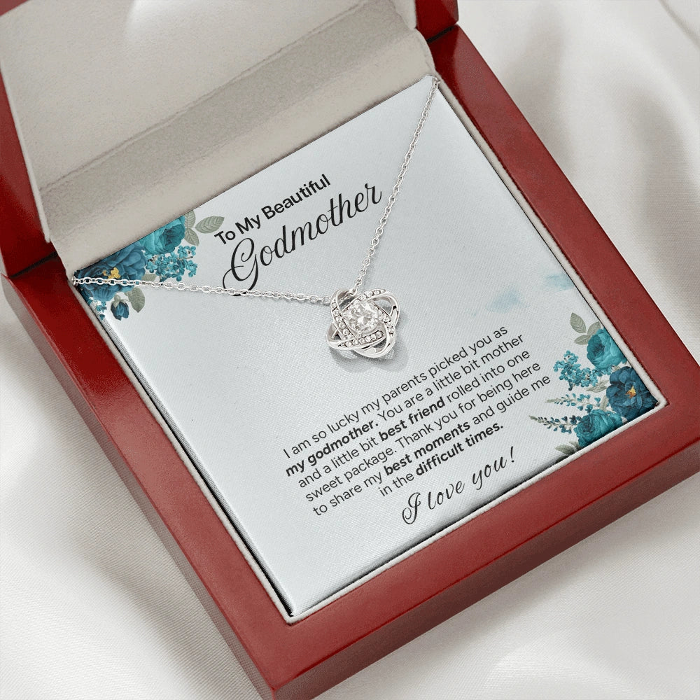 "To My Mom" - Love Knot Necklace | Like A Second Mom