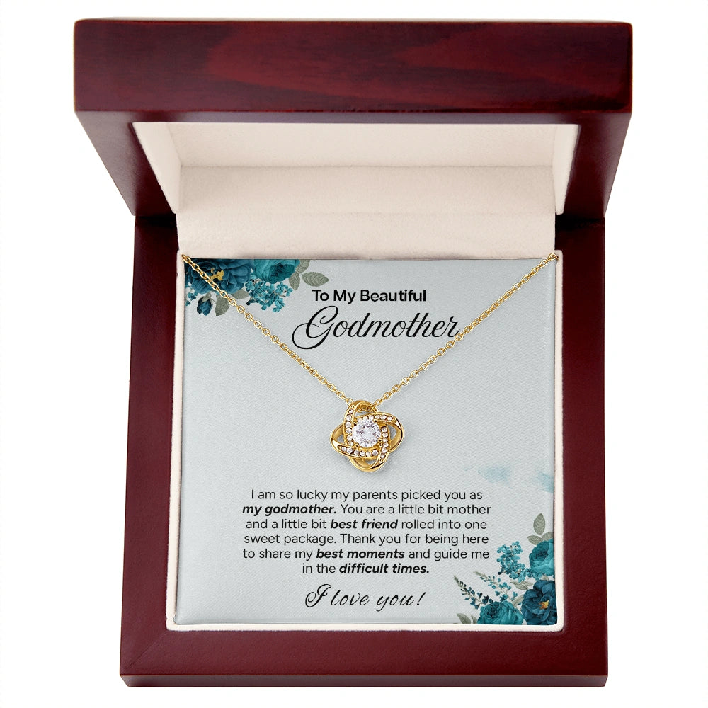 "To My Mom" - Love Knot Necklace | Like A Second Mom