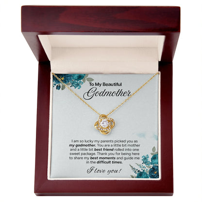 "To My Mom" - Love Knot Necklace | Like A Second Mom