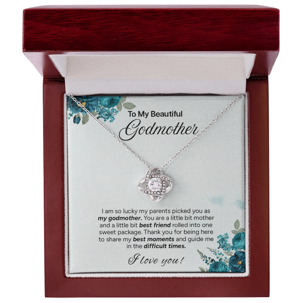 "To My Mom" - Love Knot Necklace | Like A Second Mom