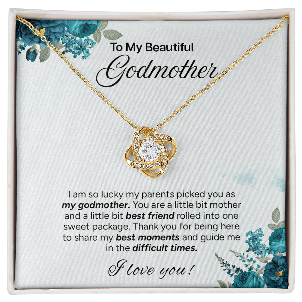 "To My Mom" - Love Knot Necklace | Like A Second Mom