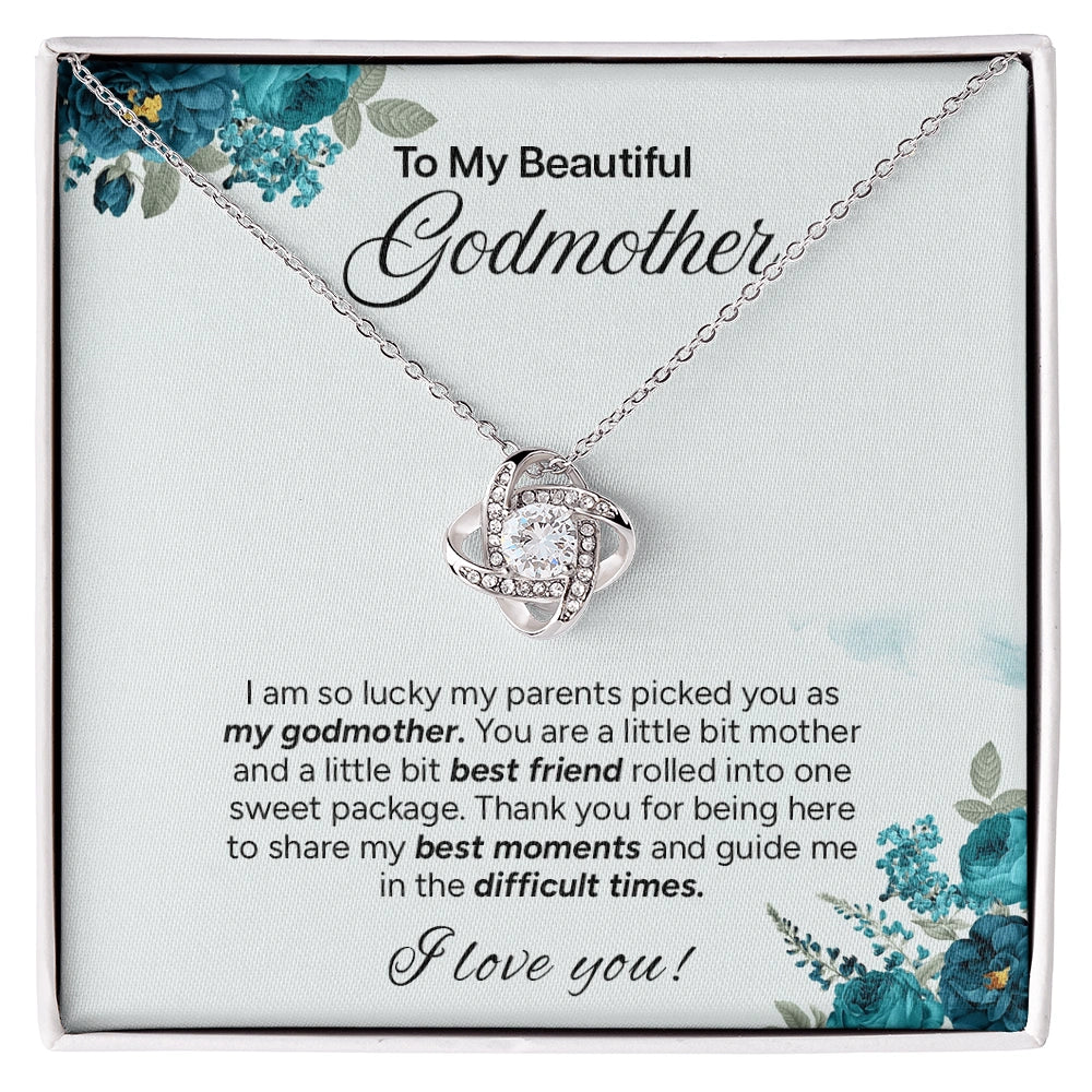 "To My Mom" - Love Knot Necklace | Like A Second Mom
