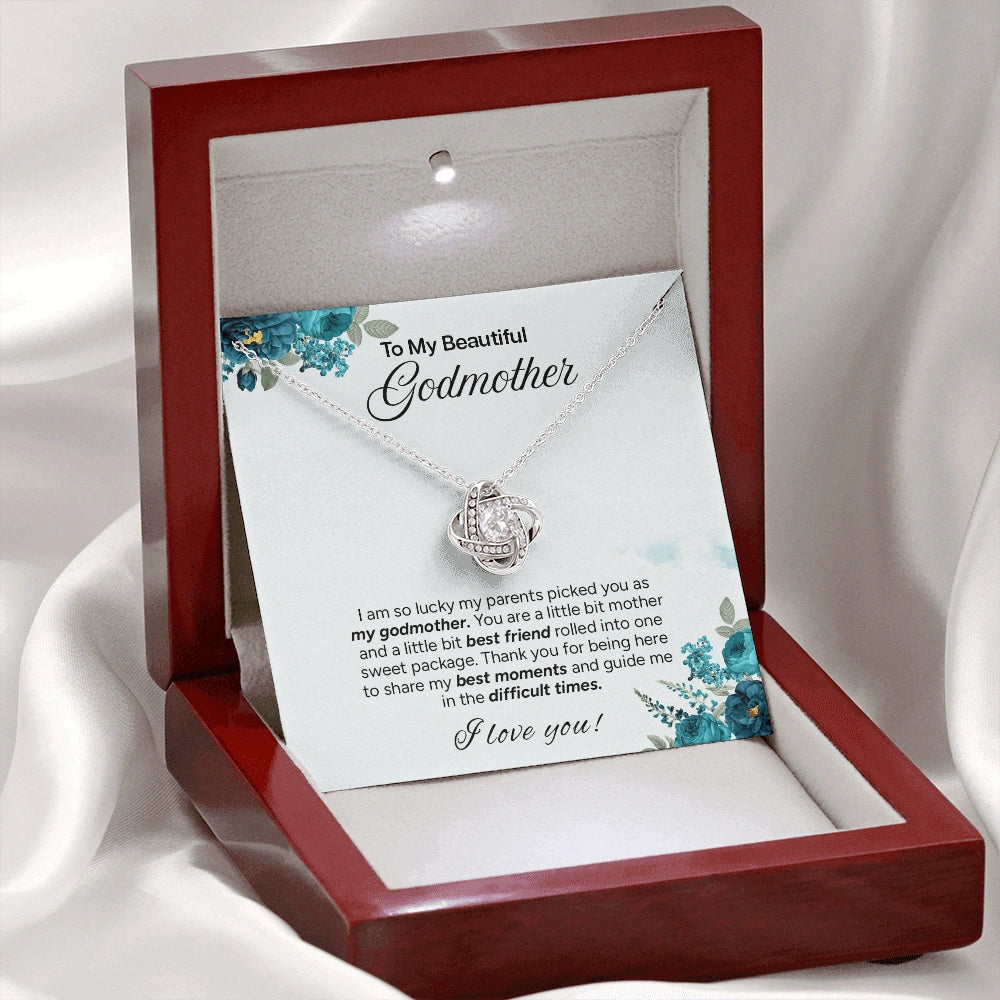 "To My Mom" - Love Knot Necklace | Like A Second Mom
