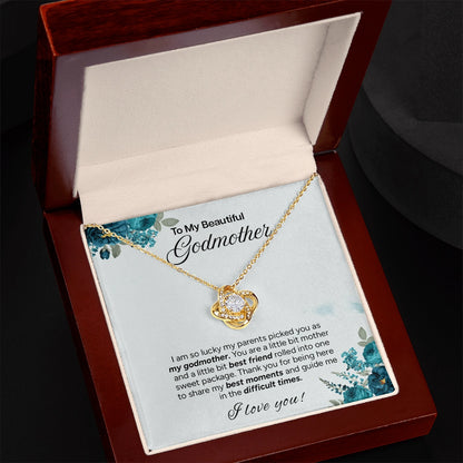 "To My Mom" - Love Knot Necklace | Like A Second Mom