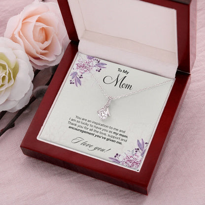 "To My Mom" - Alluring Beauty Necklace | My Inspiration