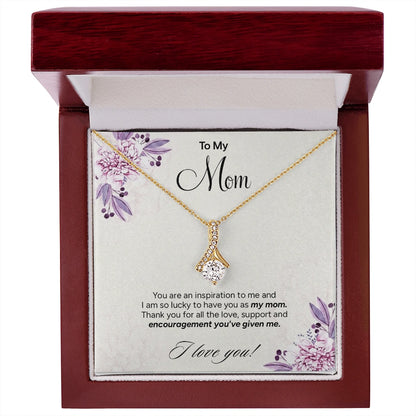 "To My Mom" - Alluring Beauty Necklace | My Inspiration