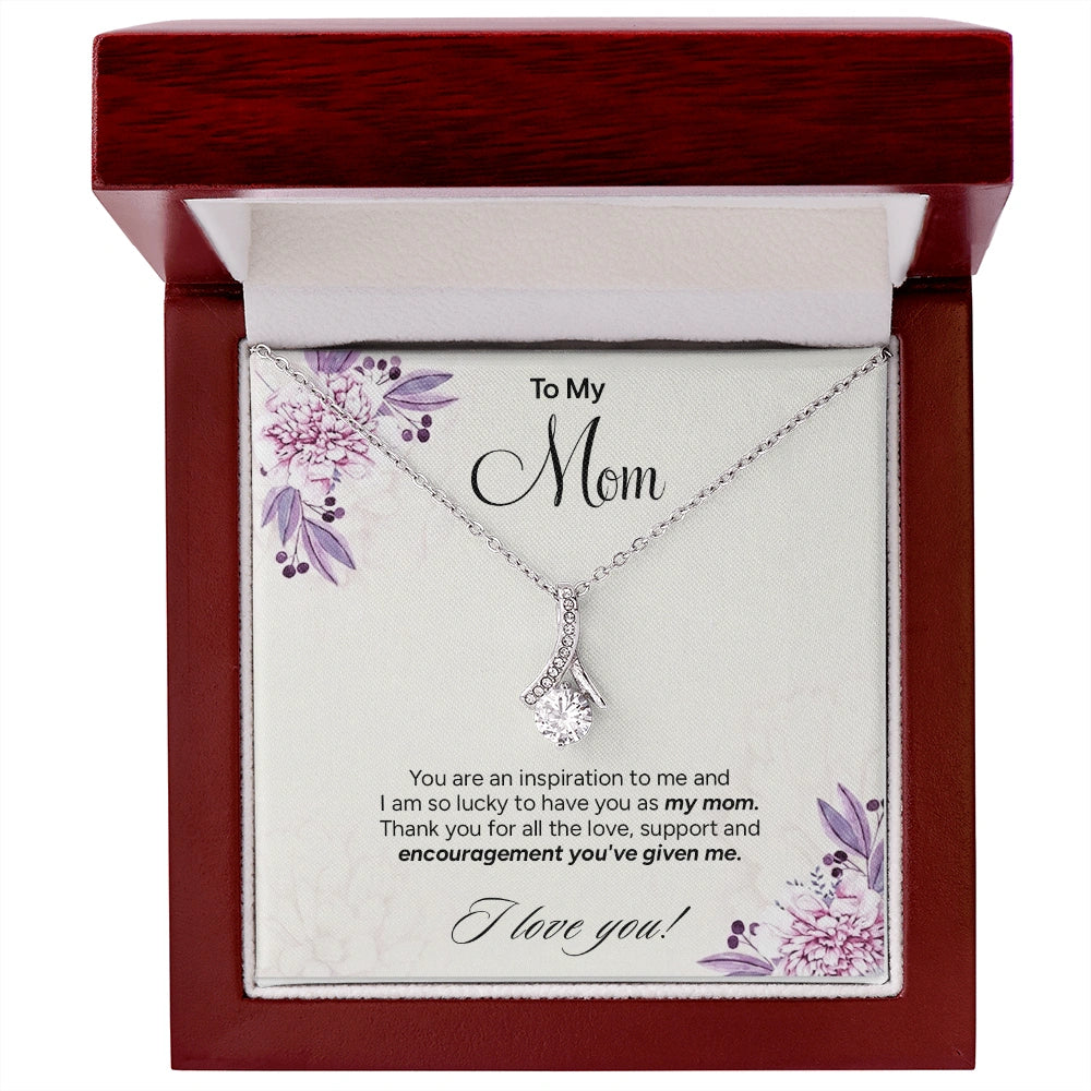 "To My Mom" - Alluring Beauty Necklace | My Inspiration