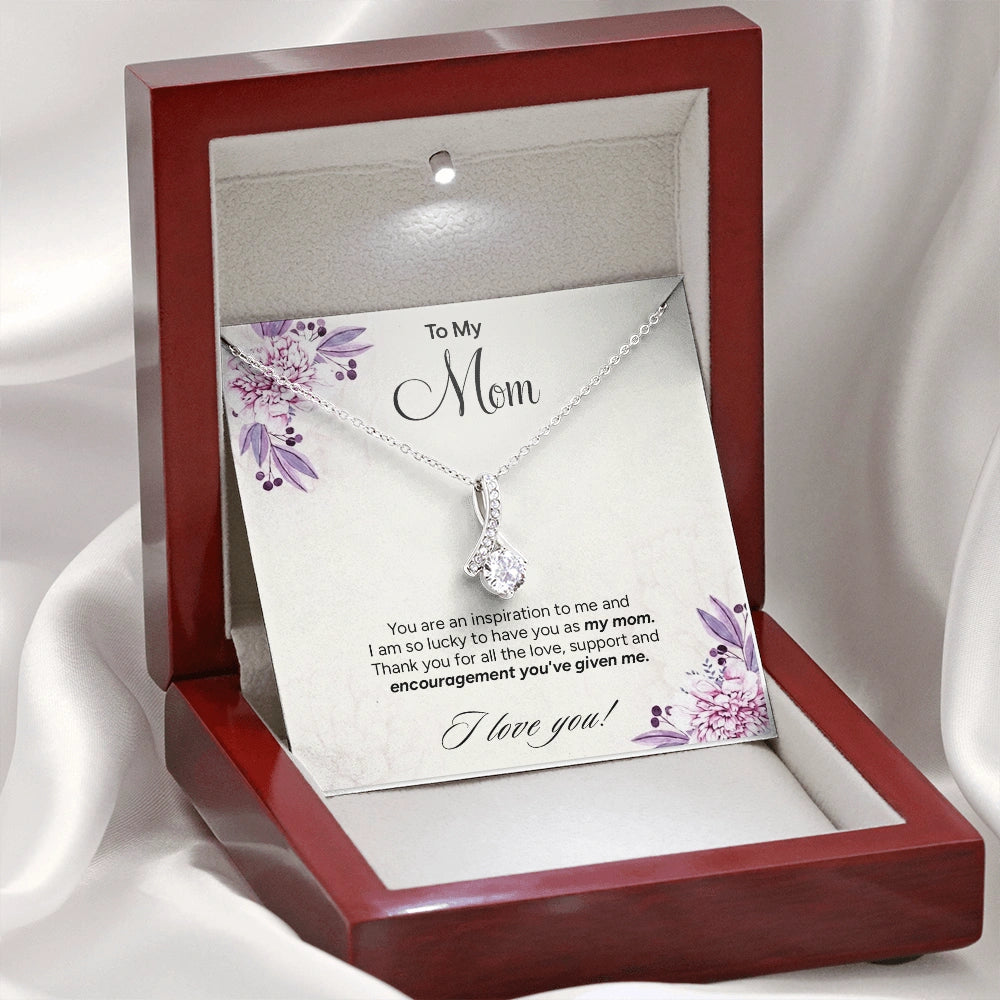"To My Mom" - Alluring Beauty Necklace | My Inspiration