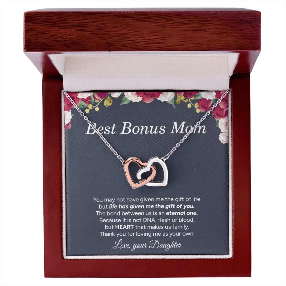 "To My Mom" - Interlocking Hearts Necklace | Chosen By Heart