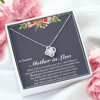 "To My Mom" - Love Knot Necklace | A Second Mom