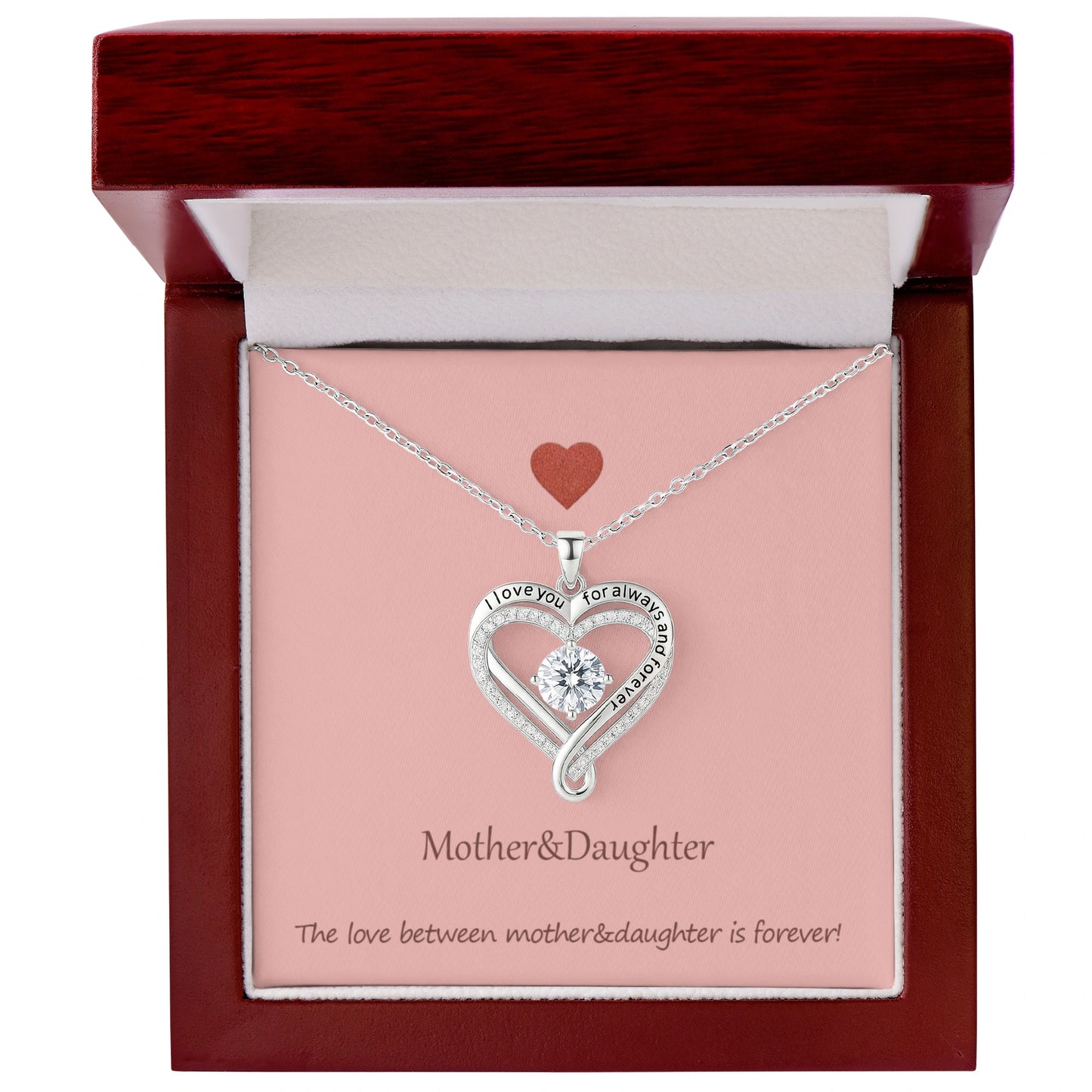 "To My Mom" - Love You Always Necklace | Forever Mother Daughter Love