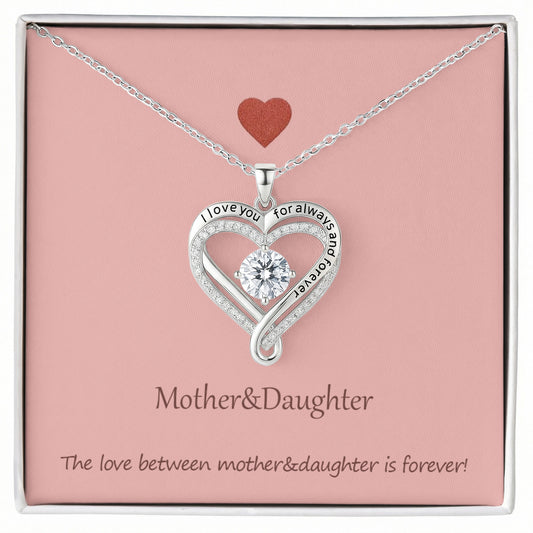 "To My Mom" - Love You Always Necklace | Forever Mother Daughter Love