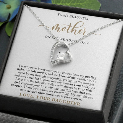 "To My Beautiful Mother" - Forever Love Necklace | Deeper Than Words
