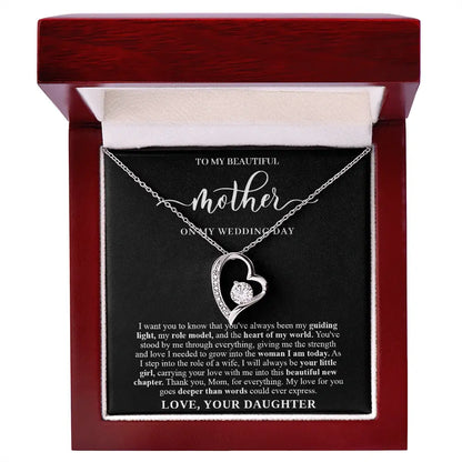 "To My Mother" - Forever Love Necklace | Always Your Little Girl