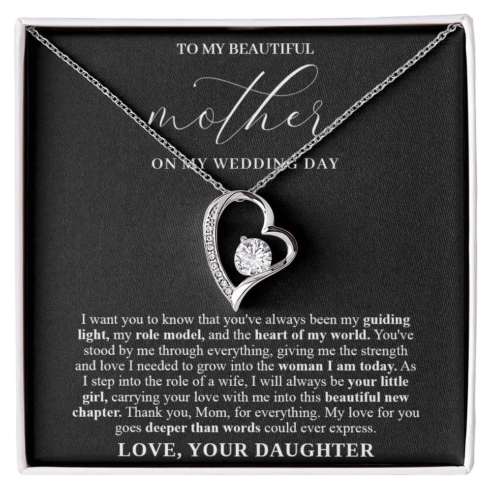 "To My Beautiful Mother" - Forever Love Necklace | Beautiful New Chapter