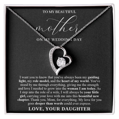 "To My Beautiful Mother" - Forever Love Necklace | Beautiful New Chapter