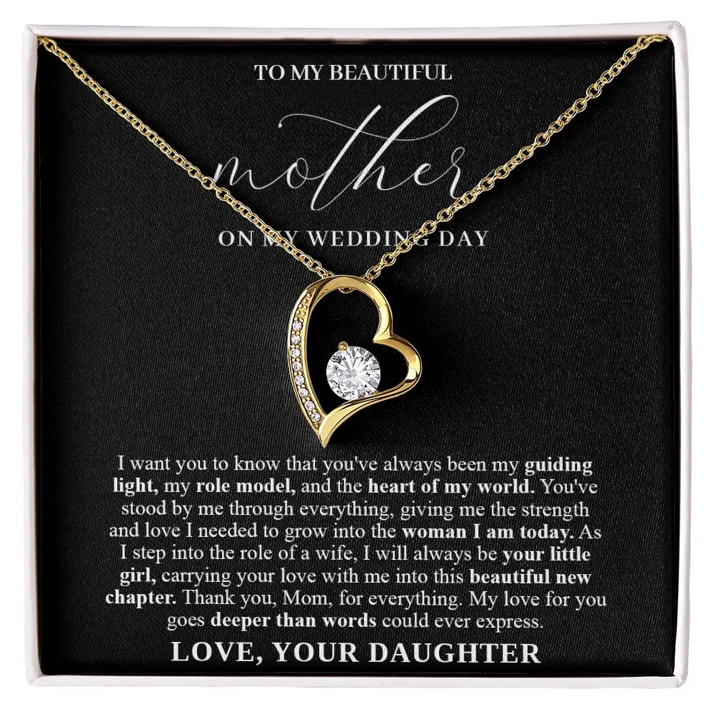 "To My Beautiful Mother" - Forever Love Necklace | Beautiful New Chapter