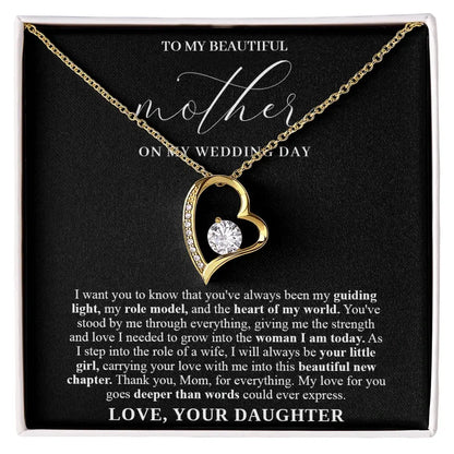 "To My Beautiful Mother" - Forever Love Necklace | Beautiful New Chapter