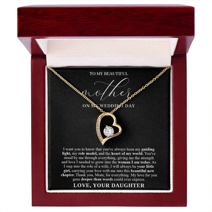 "To My Beautiful Mother" - Forever Love Necklace | Beautiful New Chapter