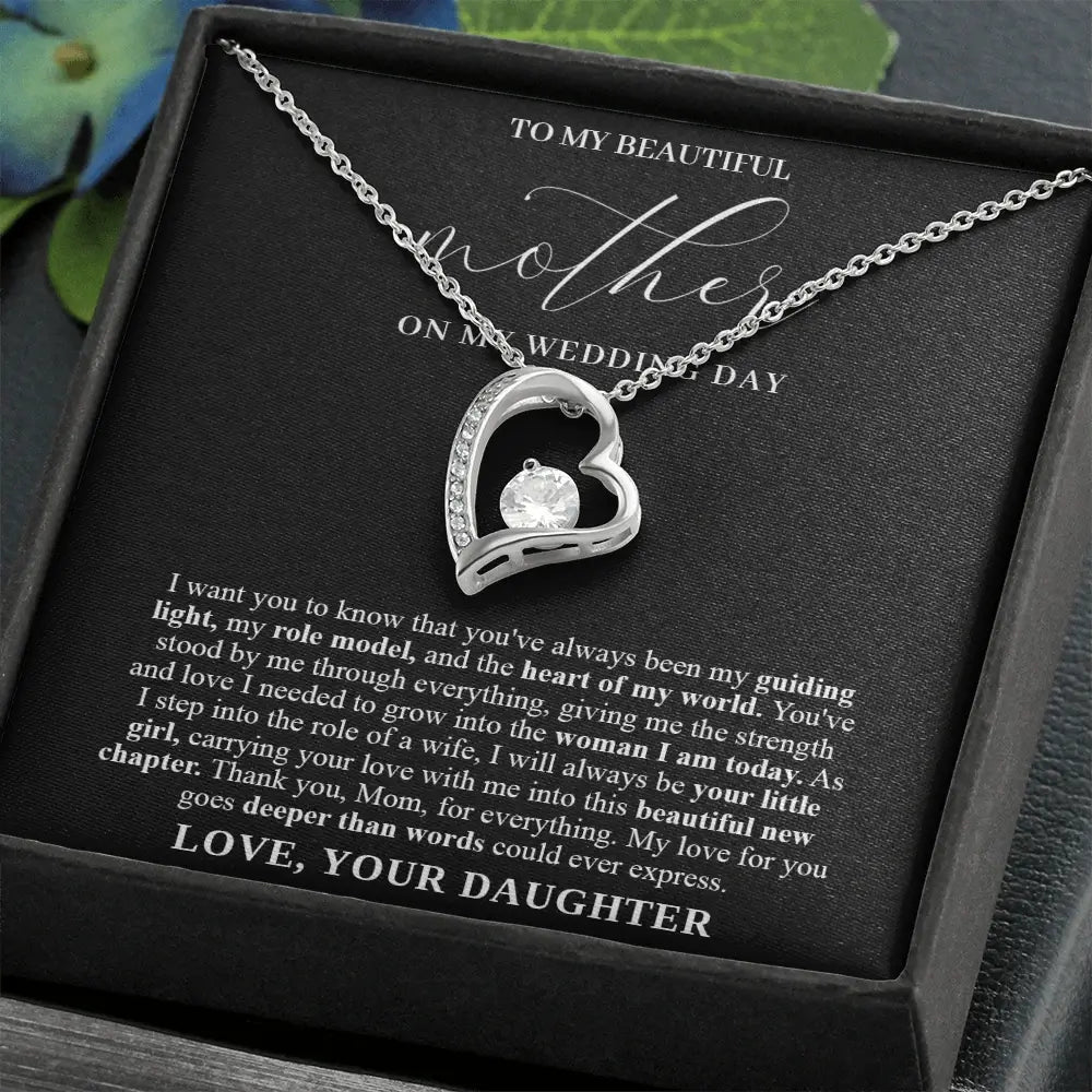 "To My Beautiful Mother" - Forever Love Necklace | Beautiful New Chapter