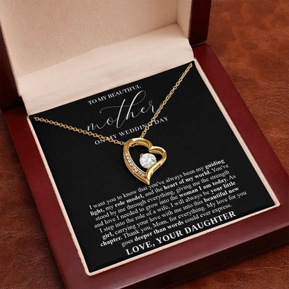 "To My Beautiful Mother" - Forever Love Necklace | Beautiful New Chapter