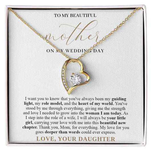"To My Mom" - Forever Love Necklace | On My Wedding Day