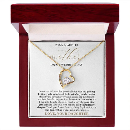 "To My Mom" - Forever Love Necklace | On My Wedding Day