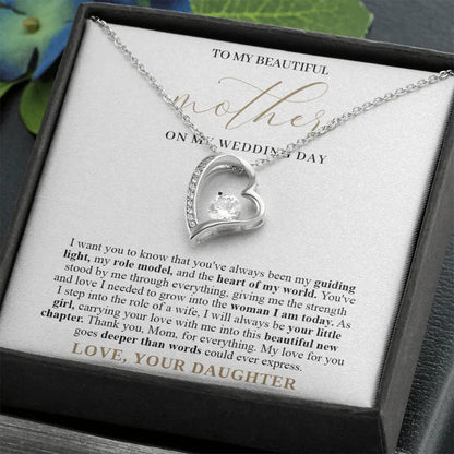 "To My Mom" - Forever Love Necklace | On My Wedding Day
