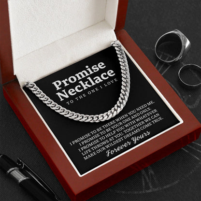 "To The One I Love" - Cuban Link Chain Necklace | Forever Yours