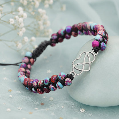 "To My Granddaughter" - Eternal Love Bracelet Gift Set | Piece Of My Heart