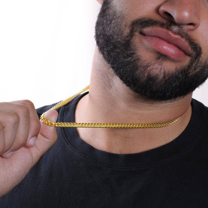 "To My Husband" - Cuban Link Chain Necklace | My Everything