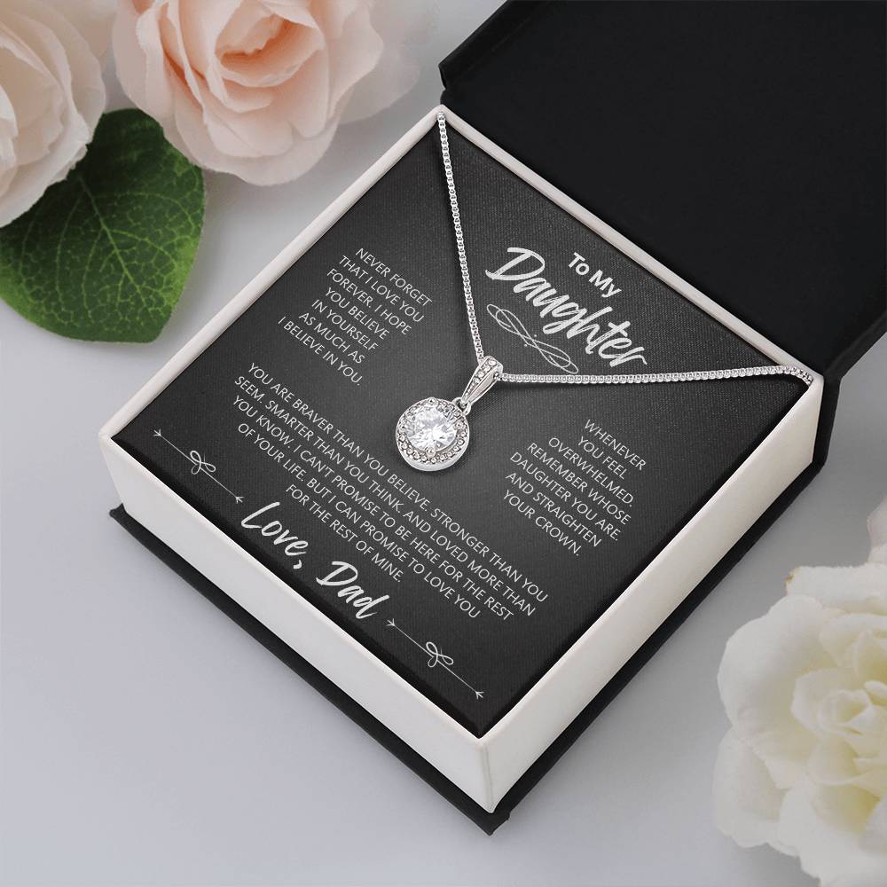 To My Daughter - The Eternal Hope Necklace | A Meaningful Gift for Your Daughter from Dad