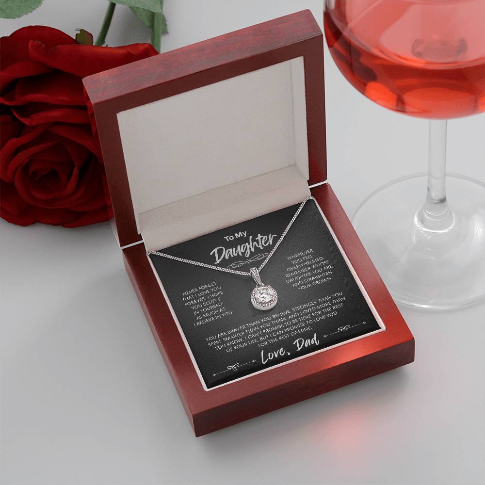 To My Daughter - The Eternal Hope Necklace | A Meaningful Gift for Your Daughter from Dad