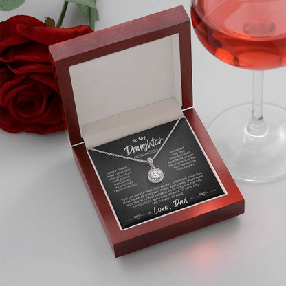 To My Daughter - The Eternal Hope Necklace | A Meaningful Gift for Your Daughter from Dad