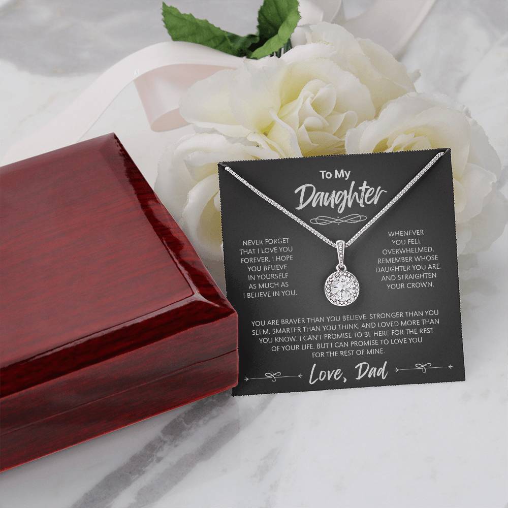 To My Daughter - The Eternal Hope Necklace | A Meaningful Gift for Your Daughter from Dad