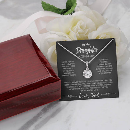 To My Daughter - The Eternal Hope Necklace | A Meaningful Gift for Your Daughter from Dad
