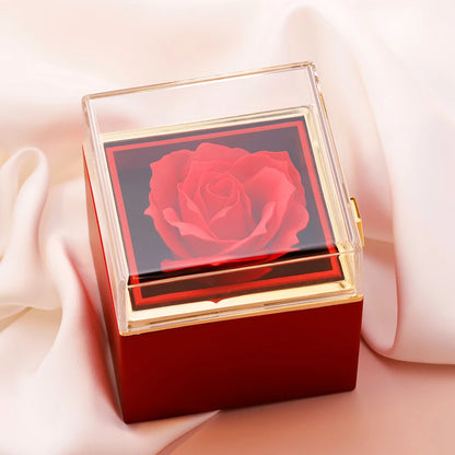 The "Spin of Love"™ Interlocking Hearts & Eternal Rose Gift Set