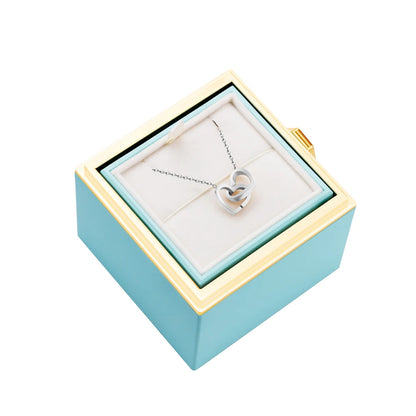 The "Spin of Love"™ Interlocking Hearts & Eternal Rose Gift Set